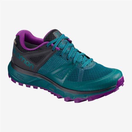 Salomon TRAILSTER GTX W Womens Running Shoes Turquoise | Salomon South Africa